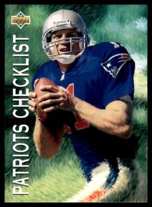 1993 Upper Deck Patriots Checklist New England Patriots #83