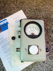 Bird 43P Thruline Wattmeter Watt Element Slug Reading Meter 4300 PEP Peak Kit - Zdjęcie 1 z 4