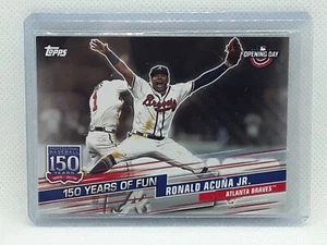 Ronald Acuna Jr. 2019 Topps Opening Day - 150 Years Of Fun - Atlanta Braves - Bild 1 von 2