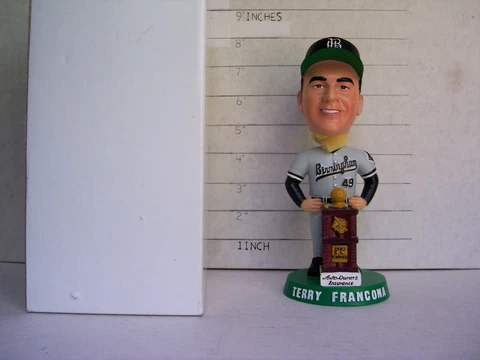 2004 TERRY FRANCONA BIRMINGHAM BARONS SOUTHERN LEAGUE TROPHY BOBBLEHEAD SGA RARE Cover