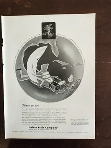 Vintage Magazine Ad United Fruit Company Banana Image 1959 - Picture 1 of 1
