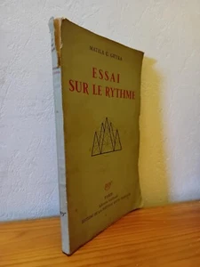 Essay on the Rhythm - Matila C. GHYKA - N.R.F. Buchhandlung Gallimard - 1938 - Bild 1 von 4