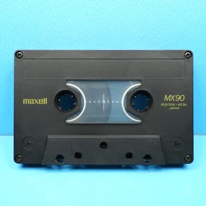 🍒 1x MAXELL MX 90 metal * IEC IV Type 4 * Tape Cassette Kassette кассета * 1986 - Bild 1 von 4