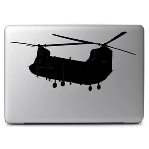 Military Transport Helicopter Decal Sticker for Macbook Laptop Car Window Wall  - Picture 1 of 5