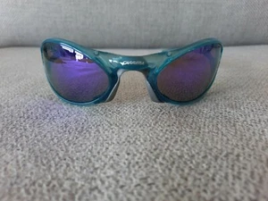 Carrera Vintage Sport Sunglasses Mod 90 CB Col Trans turquoise Blue Lenses 67-06 - Picture 1 of 5
