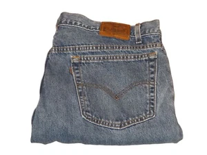Vintage Levis 540 Jeans Men Sz 44X32 Relaxed Fit Blue Denim 90s Casual Workwear - Picture 1 of 10