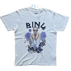 Anine Bing Lili Top Sz M Elton John Logo Tee Cream Limited Edition *SOLD OUT*