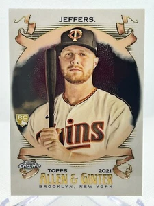 RYAN JEFFERS RC 2021 Topps Allen & Ginter Chrome #242 Rookie - Picture 1 of 2