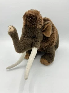 Wild Republic Brown Woolly Mammoth Mastadon Ice Age Plush Toy Stuffed Animal - Picture 1 of 12