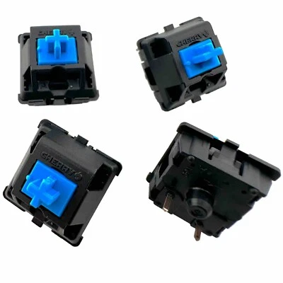 Cherry MX Blue Switch Mechanical Keyboard Replacement (4 Pieces) - Image 1 of 2