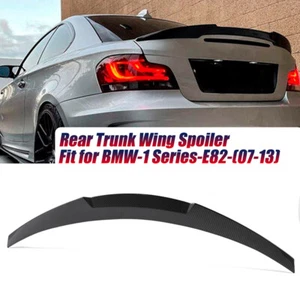 Alerón trasero maletero M Performance para BMW E82 128i 135i 2007-13 aspecto carbono - Imagen 1 de 9