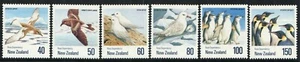 New Zealand Stamp 1008-1013 - Penguins and Petrels - Picture 1 of 1