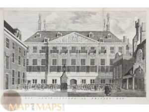 Het Admiraliteits of Prinsen Hof Amsterdam Wagenaar 1760