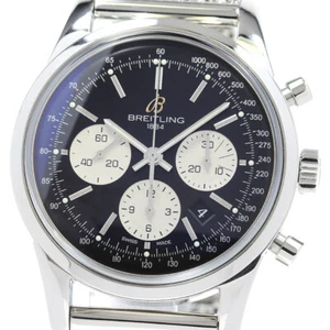 BREITLING Transocean AB0151 Chronograph black Dial Automatic Men's Watch_844230 - Picture 1 of 6