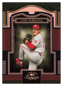CURT SCHILLING 2005 TIMELESS TREASURES CENTURY BRONZE 28/100 #38 PHILLIES RARE S