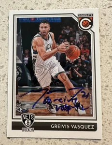 2016-17 Panini Complete #220 Greivis Vasquez Autograph Brooklyn Nets - Picture 1 of 2