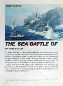 'Batalla marítima del estrecho de TSUSHIMA 1905 (Japón v Rusia)' - Corte de revista 1972 - Imagen 1 de 1