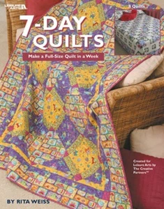 Quilting Pattern Book 7 DAY QUILTS ~ 8 Designs - Picture 1 of 2