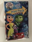 Disney Pixar Inside Out Play Pack Grab & Go Malbuch Bleistifte & Aufkleber NEU