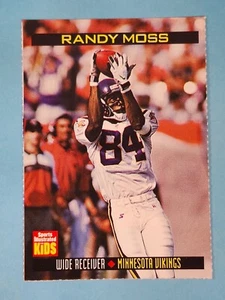 1999 Sports Illustrated For Kids Randy Moss Minnesota Vikings #812 🏈 - Picture 1 of 2