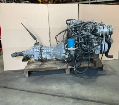 isuzu diesel engine c223 , manual transmission runs perfect 90 day warranty - Image 1 of 3
