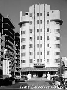 The New Yorker Hotel, Miami, Florida - Historischer Fotodruck - Bild 1 von 1