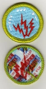 Radio Merit Badge, Type J "Scout Stuff" Back (2002-10), Mint! - Picture 1 of 1
