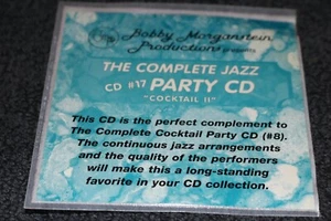 Bobby Morganstein The Complete Jazz Cocktail II Party CD 17 VG+ Standards Ballad - Picture 1 of 2