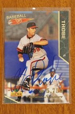 1995 Signature Rookies JJ Thobe Rookie Auto /5750 Harrisburg Senators #47