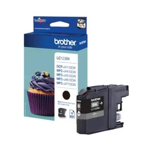 Original Brother LC123BK Black Ink Cartridge, MFC-J6720DW MFC-J6920DW MFC-J870DW - Picture 1 of 1