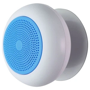 Haut-parleur de douche Bluetooth Sarina Splash LED (SA-SHOW-BLU) - Bleu - Photo 1 sur 3