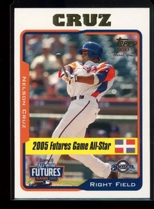 Actualizaciones y aspectos destacados Topps 2005 #UH206 Nelson Cruz - Imagen 1 de 2