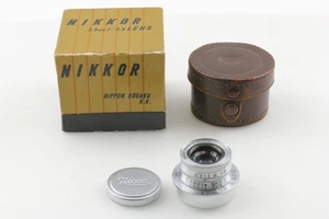 Lente Nippon Kogaku W-Nikkor C 3,5/3,5 cm Leica Acoplamiento de montaje con tornillo para Rangefin - Imagen 1 de 8