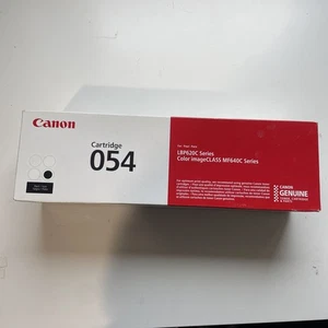 Original Canon 054 Toner Tintenpatrone - Schwarz NEU, versiegelt - Bild 1 von 6