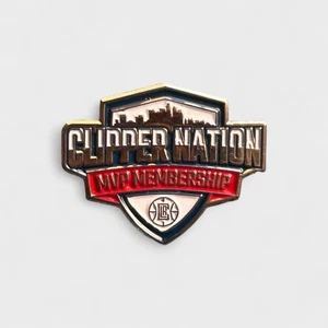 LA Clippers Clipper Nation MVP Pin – Enamel Lapel Badge NBA Fan Collectible - Bild 1 von 3
