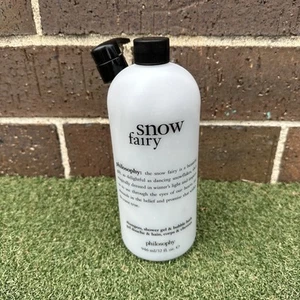 Filosofia Fata delle Nevi Grande 32 fl. oz 3 in 1, lavaggio corpo ecc. Nuovo - Foto 1 di 4