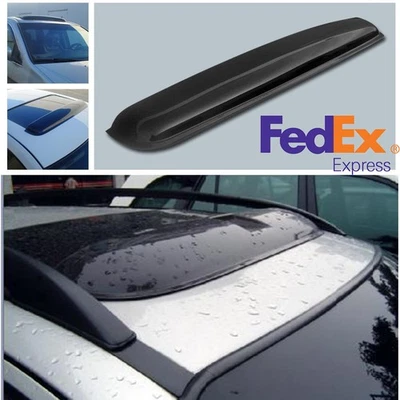 NEW Universal Deflector Car SUV Sunroof Sun Moon Roof Visor Vent Wind Rain Guard Foto 1 de 4