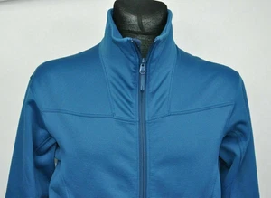 Arc'teryx Straibo Men's Hiking Fleece Jacket Full Zip Blue Big Logo size M - Picture 1 of 9