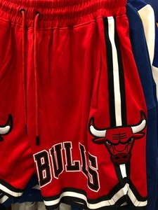 Chicago Bulls 6 Time Champions NBA Shorts Pro Standard rot/schwarz - Bild 1 von 6