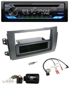 JVC Bluetooth Lenkrad USB DAB CD Autoradio für Fiat Sedici Suzuki SX4 - Bild 1 von 10