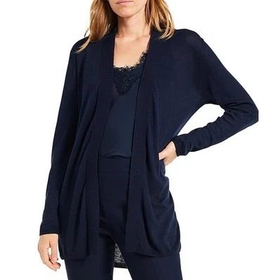 Cárdigan NIC+ZOE L95523 para mujer índigo oscuro todo el año respaldo de silla talla XL Foto 1 de 4