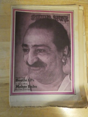 Rolling Stone magazine no 71  Nov.   -70 Meher Baba Townshend Clapton - Image 1 of 4