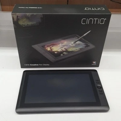 Wacom Cintiq 13HD Creative Pen Display DTK-1300/K LCD w/box - Image 1 of 4