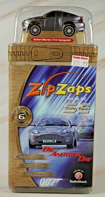 Zip Zaps Micro RC Special Edition "DIE ANOTHER DAY" Factory Sealed, Radio Shack - Image 1 of 4