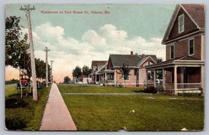 Odessa MO Mason Street View ~ 1912 Vintage antike Lafayette Co. Missouri Postkarte - Bild 1 von 2