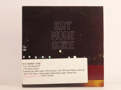 EAT MORE CAKE LIVE THE DREAM (F40) 6 Track Promo CD Single including Card Sleeve - Image 1 of 4