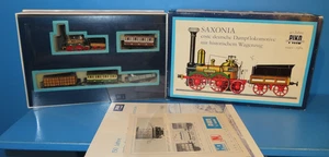 Locomotora de vapor PIKO H0 -- SAJONIA -- Paquete de tren histórico en embalaje original #8228 - Imagen 1 de 19