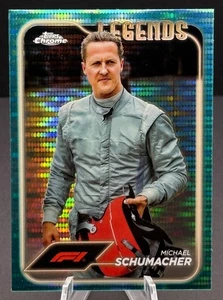 2024 Topps Chrome Formula 1 - Michael Schumacher #197 Aqua Sonar Refractor/150 - Imagen 1 de 2