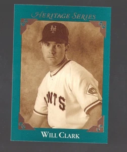 1992 Studio Heritage #BC8 Will Clark San Francisco Giants - Picture 1 of 2