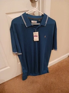 Nowa z metkami Penguin Munsingwear Klasyczna niebieska koszulka polo golfowa - Zdjęcie 1 z 10